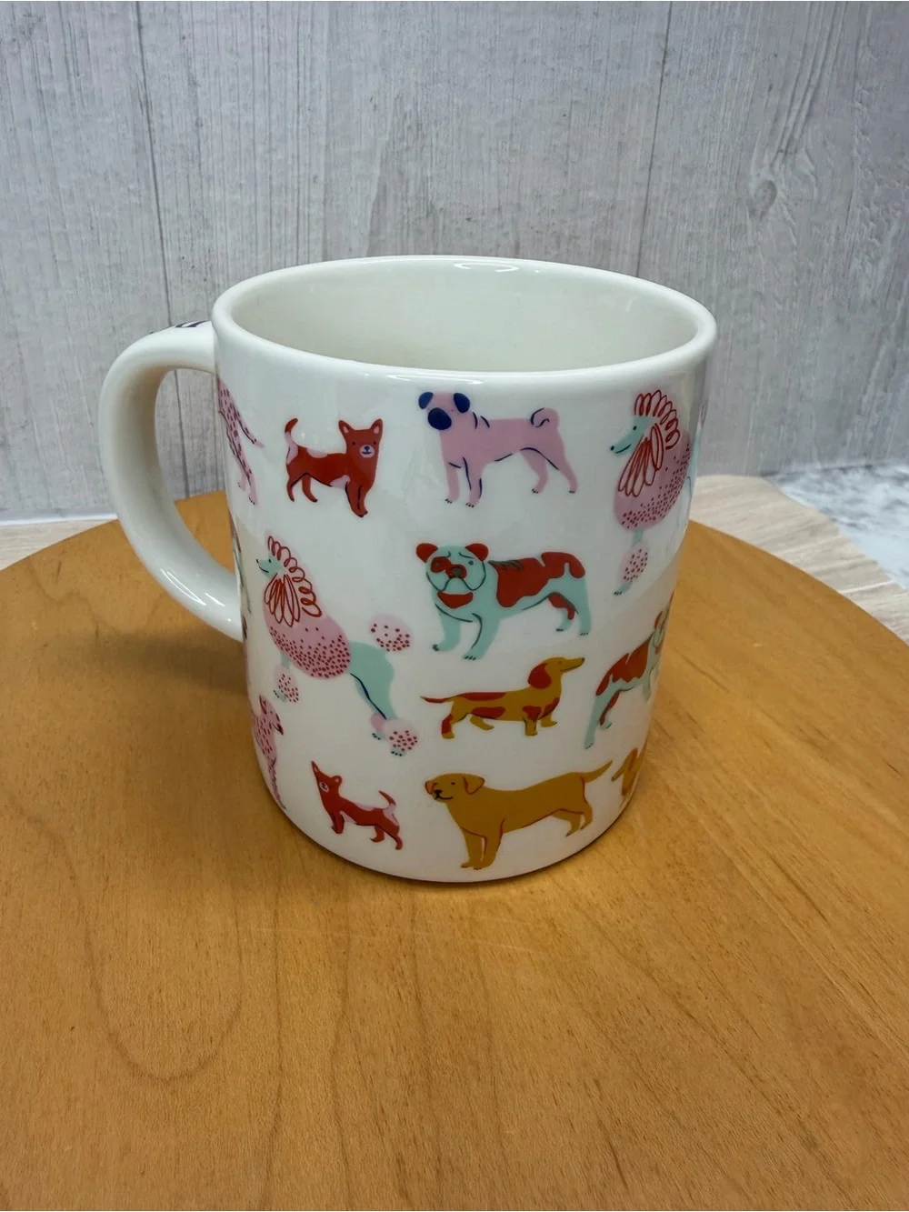 Parker Lane ~ Dog Person Ceramic Mug - Colorful Dog Illustrations Dog Lover